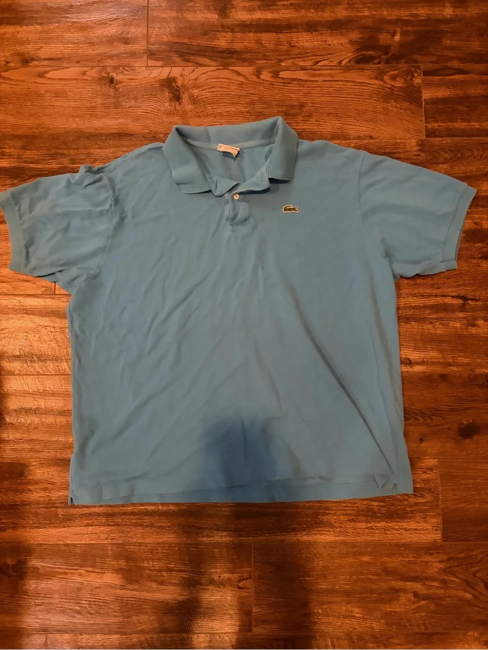 Lacoste men’s size 8 Light Blue Polo Shirt